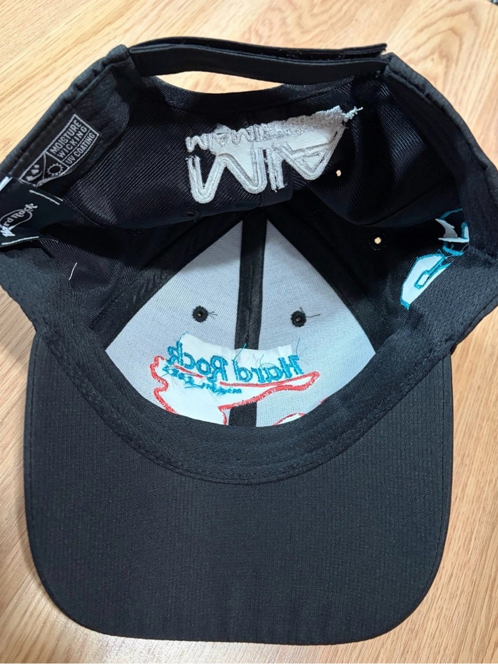 Hard Rock Miami 2022 F1 Racing Hat Cap Black Pink MIA International Autodrone - Picture 4 of 5